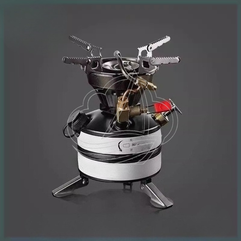 Cooking Outdoor Camping - ชุดเตาแคมป์ปิ้งพกพาอเนกประสงค์ ใช้ได้หลายเชื้อเพลิง สำหรับทำอาหารปิกนิกกลางแจ้ง