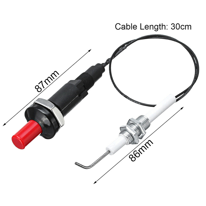 Camping Cooking Heater - ปุ่มกด Piezo Ignitor พร้อมสาย Spark IGNITION