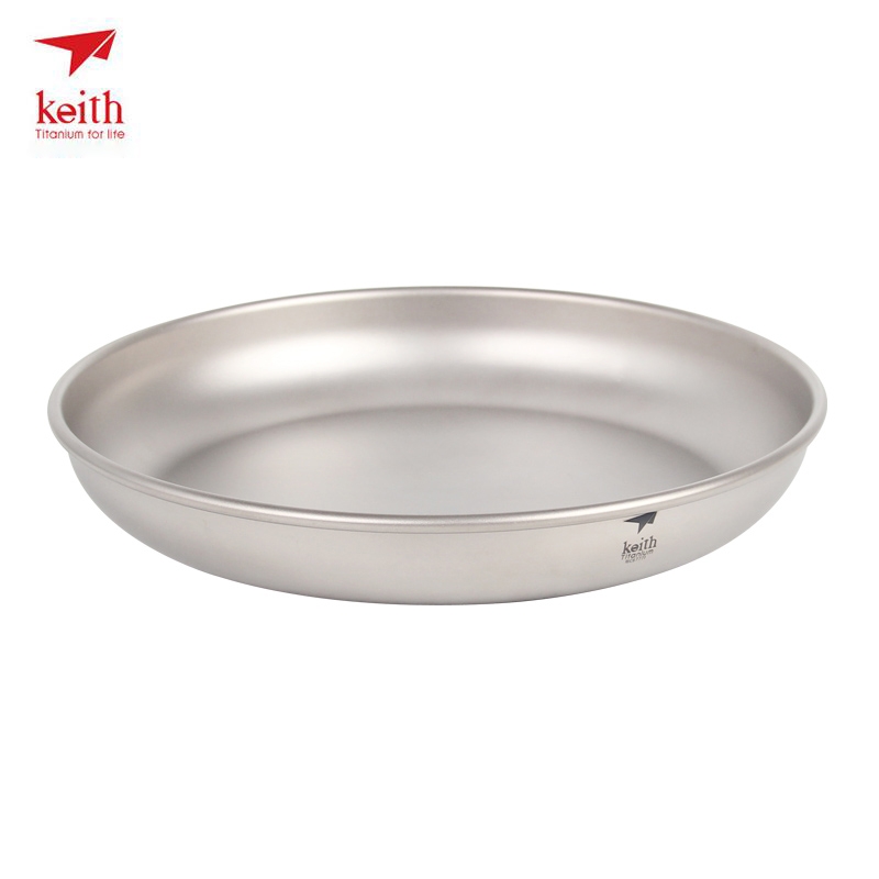 Camping Cooking Tray - Keith Titanium แผ่น Camping จานไทเทเนียม 150