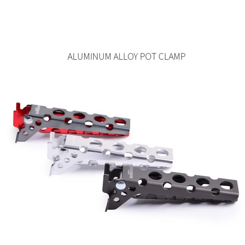 Camping Cooking Dishes - ที่จับหม้อ ที่คีบจับหม้อ ที่ยกหม้อ ที่จับกันความร้อน ที่หนีบจับหม้อ ที่จับหม้อสำหรับตั้งแคมป์