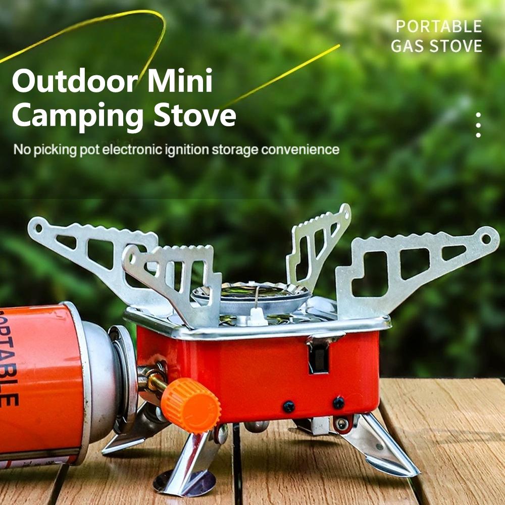 เตาแก๊สพกพาแบบพับได้ ทนลม กำลั - Camping Cooking Heater บทวิจารณ์และราคา