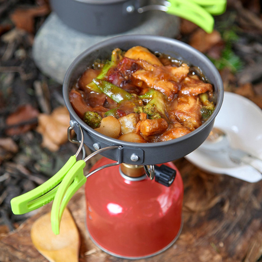 ชุดเครื่องครัวสำหรับตั้งแคมป์น - Camping Lightweight Cooking Pot บทวิจารณ์และราคา