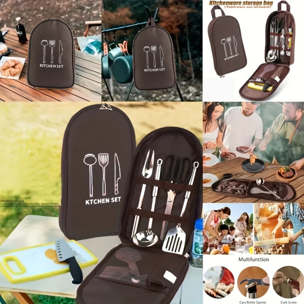 กระเป๋าใส่เครื่องครัวแบบพกพาสำ - Camping Cooking Windscreen บทวิจารณ์และราคา