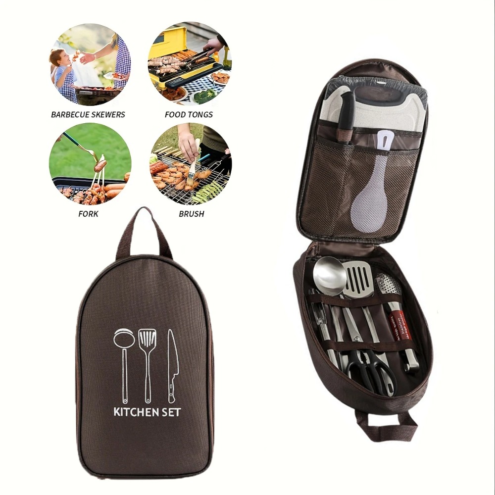 กระเป๋าใส่เครื่องครัวแบบพกพาสำ - Camping Cooking Windscreen บทวิจารณ์และราคา