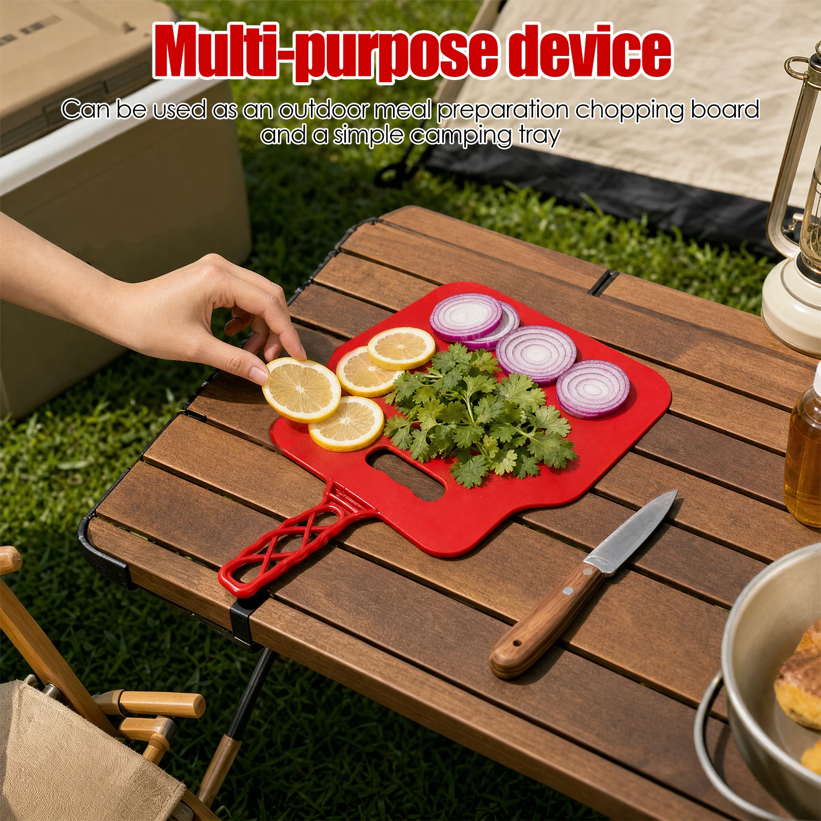 พัดลมมือหมุนพลาสติกแบบพกพา เคร - Camping Cooking Griddle บทวิจารณ์และราคา