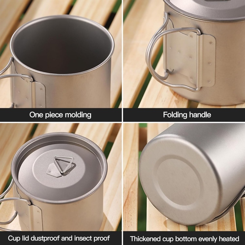 แก้วไทเทเนียมสำหรับตั้งแคมป์พร - Camping Cooking Rack บทวิจารณ์และราคา