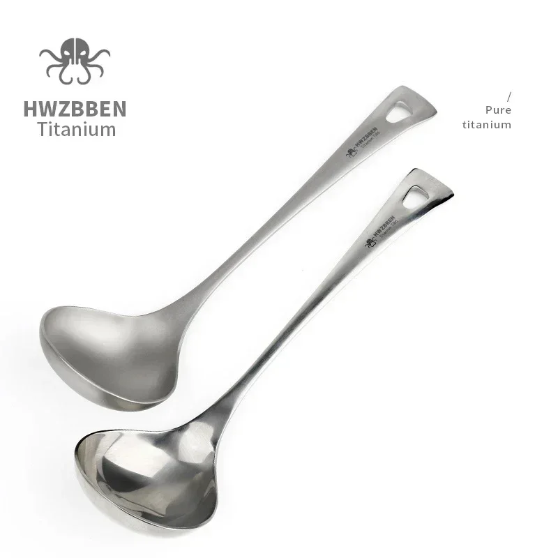 ช้อนซุปไททาเนียมกลางแจ้ง hwzbb - Camping Cooking Ware บทวิจารณ์และราคา