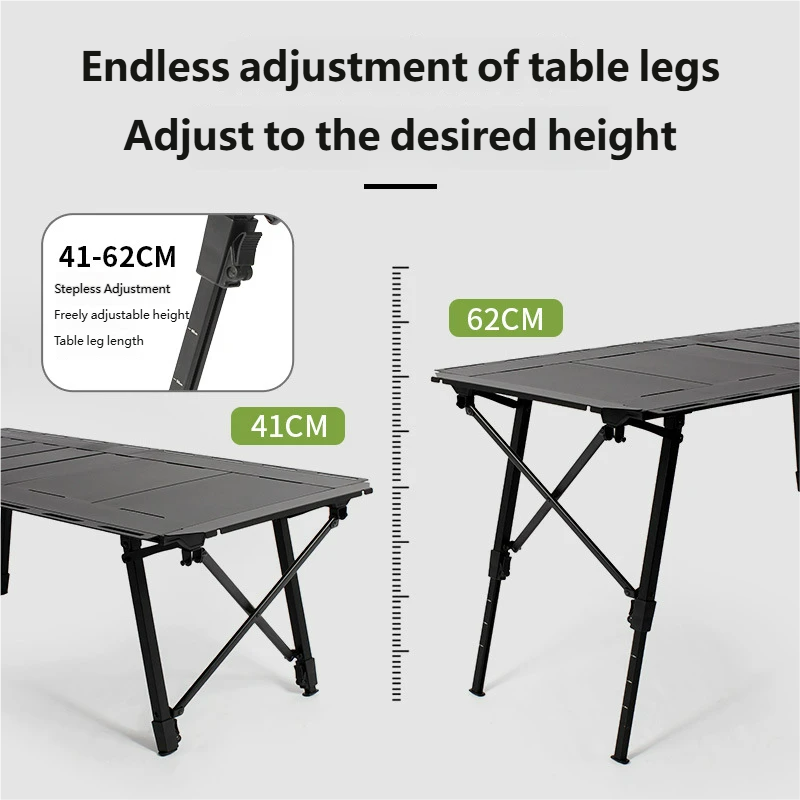 โต๊ะพับอลูมิเนียมอัลลอยแบบพกพา - Cooking Outdoor Camping บทวิจารณ์และราคา