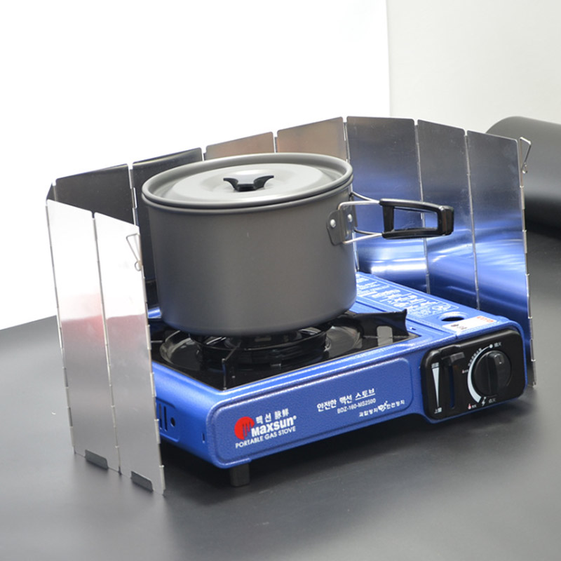 9 แผ่นเตาแก๊ส WIND SHIELD 7.5* - Camping Cooking Windscreen บทวิจารณ์และราคา