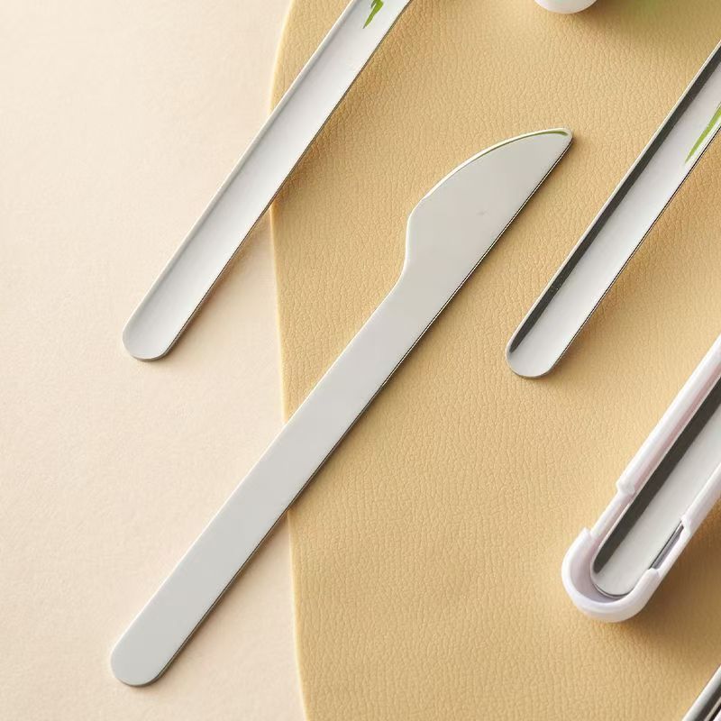 ชุดช้อนส้อมพกพาพร้อมกล่องเก็บข - Camping Cooking Utensils บทวิจารณ์และราคา