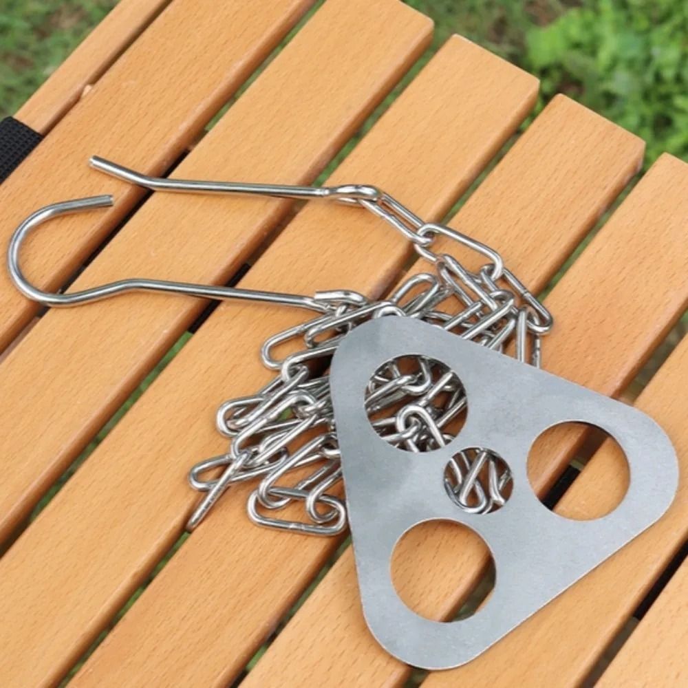 อุปกรณ์ทำอาหาร ขาตั้งบาร์บีคิว - Camping Cooking Pot Tripod บทวิจารณ์และราคา