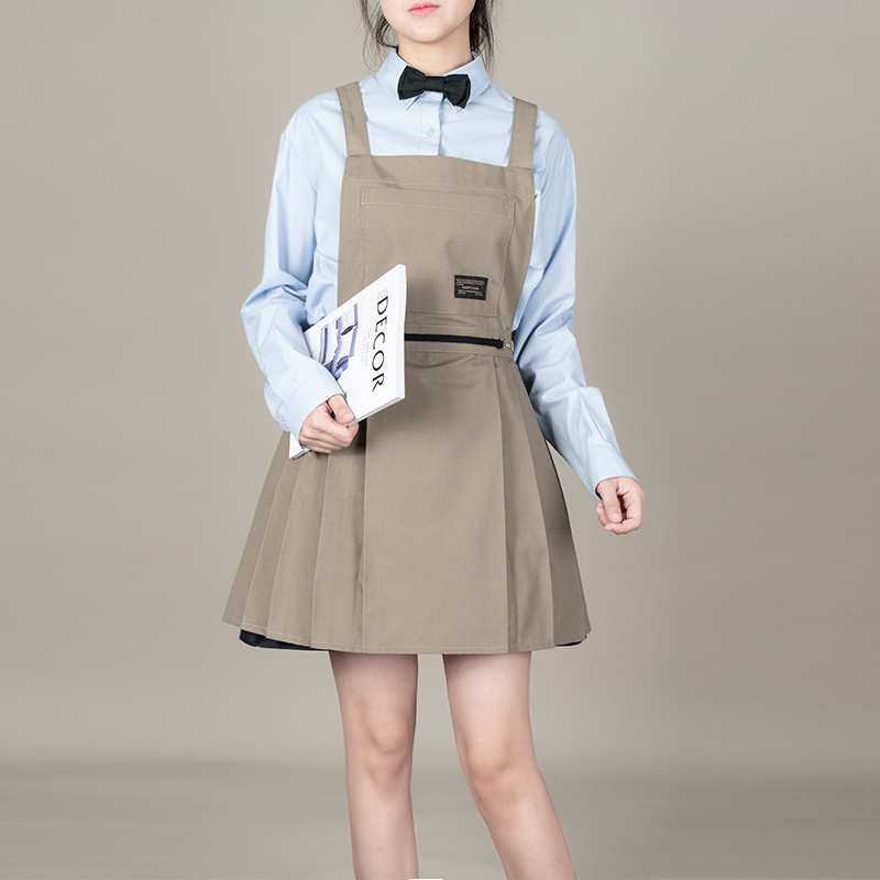 ข้ามกลับผ้าฝ้ายครัวในครัวเรือน - Camping Cooking Apron บทวิจารณ์และราคา