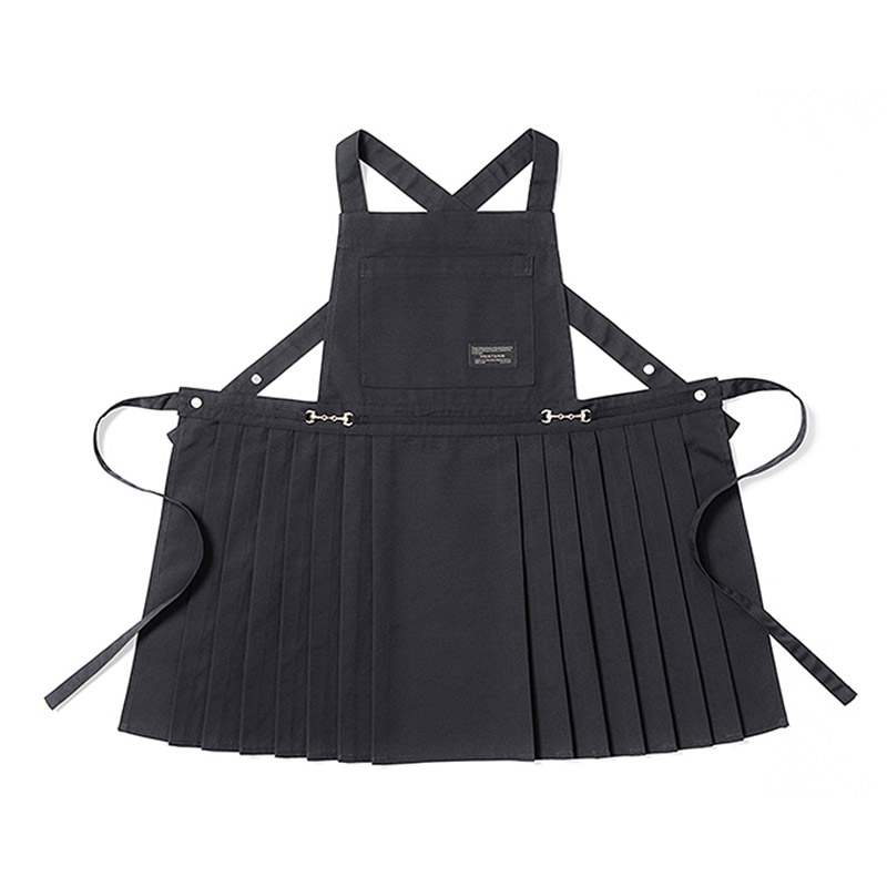 ข้ามกลับผ้าฝ้ายครัวในครัวเรือน - Camping Cooking Apron บทวิจารณ์และราคา
