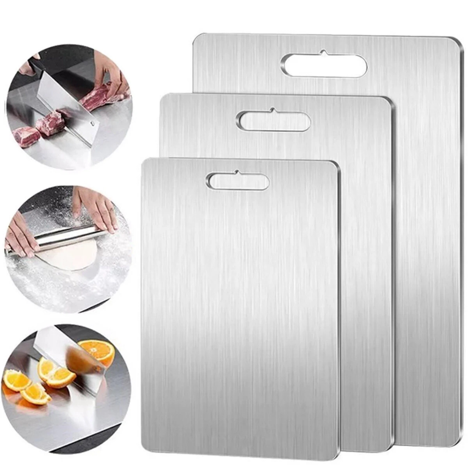 เขียงเคลือบไทเทเนียม สองด้าน อ - Camp Cutting Board บทวิจารณ์และราคา