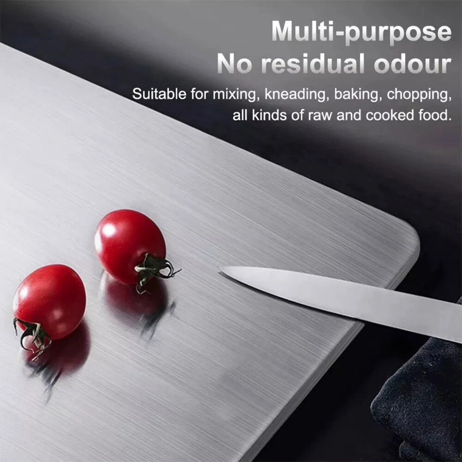 เขียงเคลือบไทเทเนียม สองด้าน อ - Camp Cutting Board บทวิจารณ์และราคา