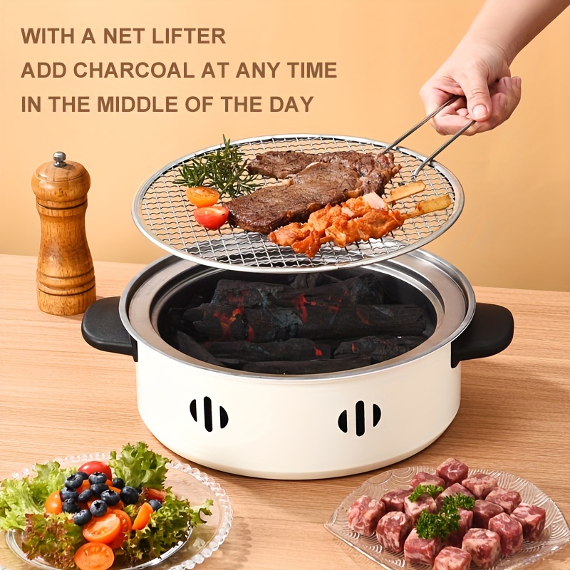 1 ชิ้นเตาบาร์บีคิวแบบพกพาอเนกป - Camping Cooking Cupboard บทวิจารณ์และราคา