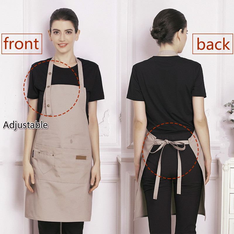 โลโก้แบรนด์ที่กําหนดเองผ้ากันเ - Camping Cooking Apron บทวิจารณ์และราคา