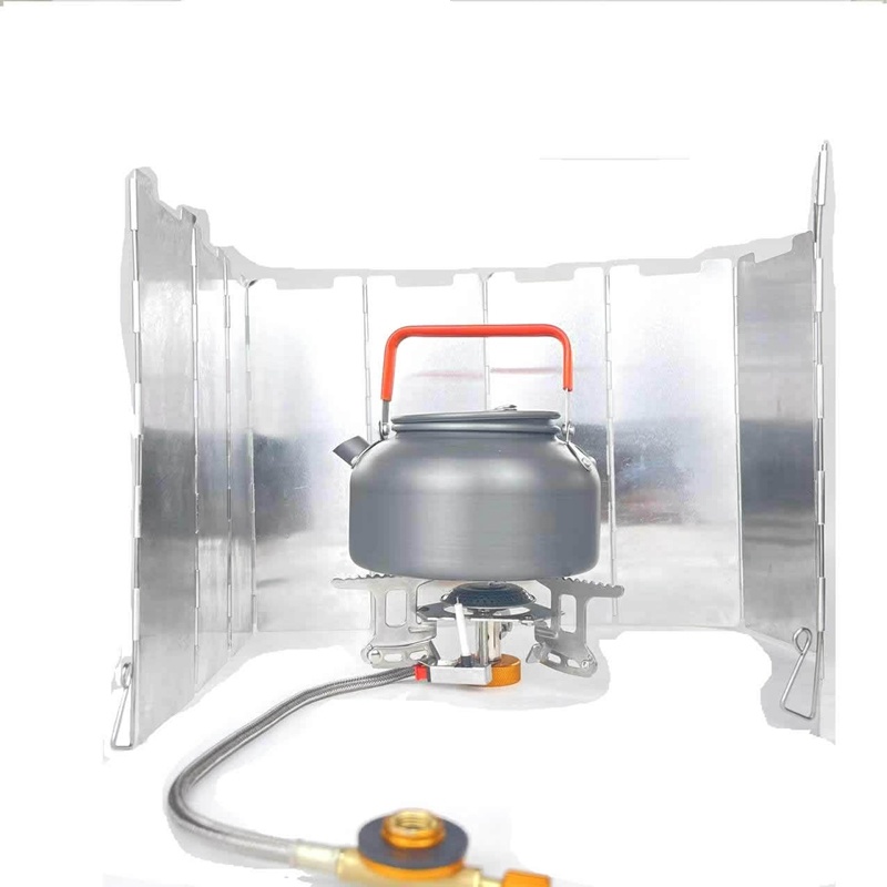 แผ่นกันลมเตาแก๊ส 10 แผ่น สำหรั - Camping Cooking Windscreen บทวิจารณ์และราคา