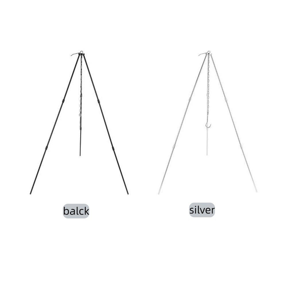 ขาตั้งกล้องแบบพกพาสำหรับตั้งแค - Camping Cooking Pot Tripod บทวิจารณ์และราคา