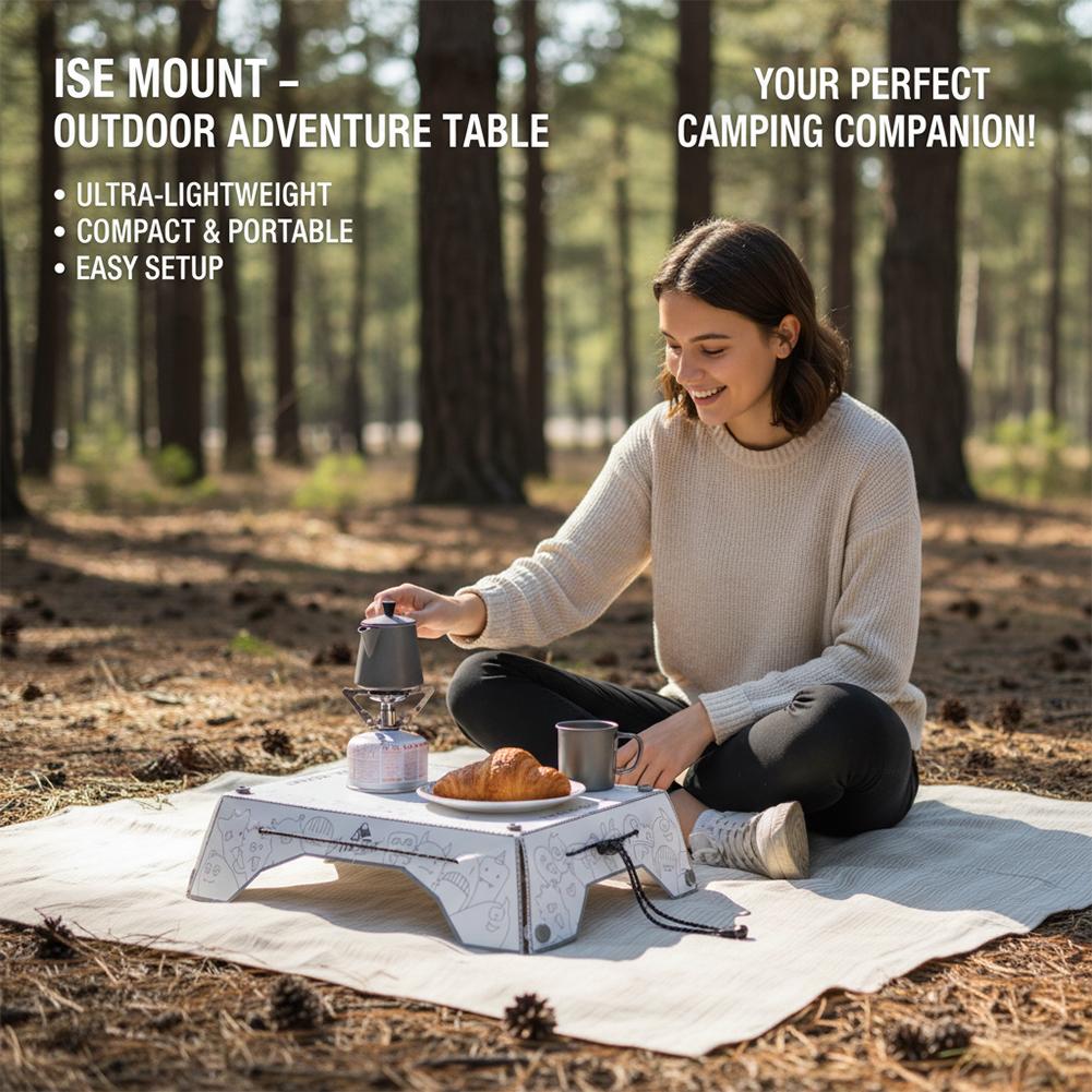 โต๊ะพับได้อเนกประสงค์แบบพกพา P - Camping Cooking Tray บทวิจารณ์และราคา