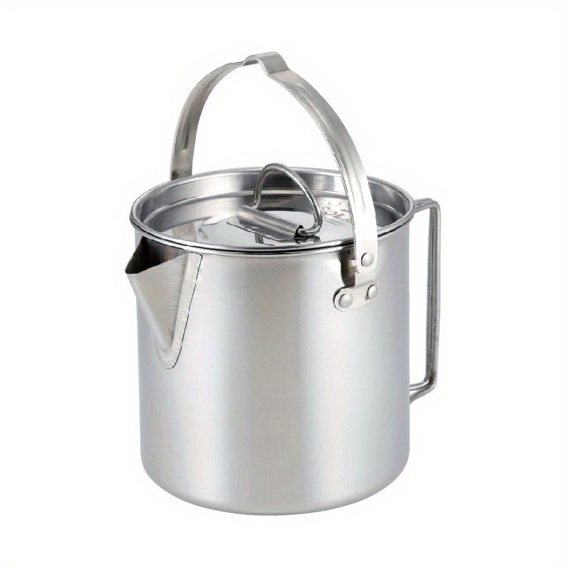 กาต้มน้ําเหล็กกลางแจ้ง 1.2 ลิต - Camping Cooking Ware บทวิจารณ์และราคา
