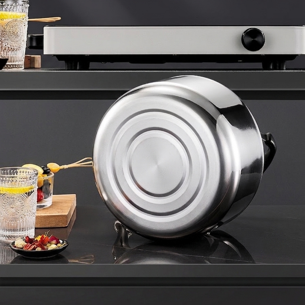 กาต้มน้ำชาแบบมีเสียงหวีด ความจ - Camping Cooking Vessel บทวิจารณ์และราคา