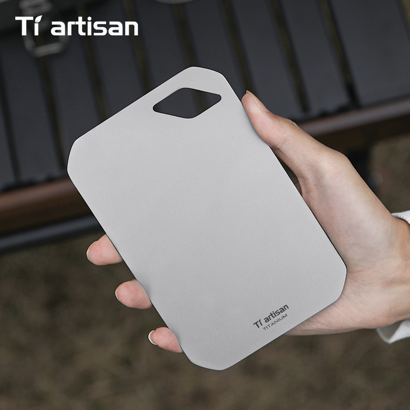 ที่ตัดอาหารไทเทเนียมแท้ Tiarti - Camp Cutting Board บทวิจารณ์และราคา