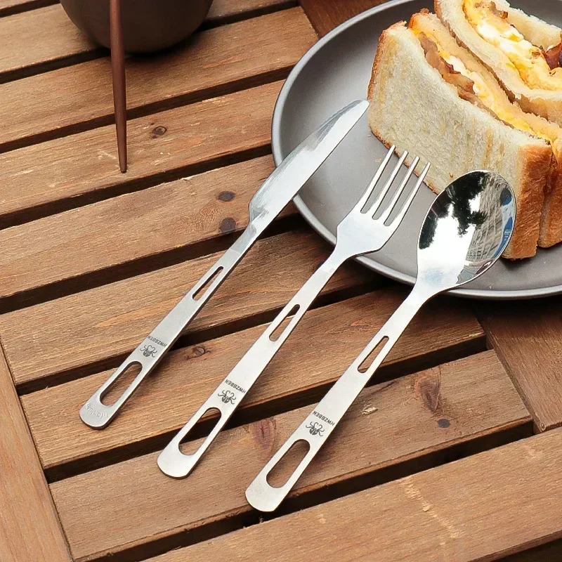 Hwzbben ชุดมีดส้อมช้อนไทเทเนีย - Camping Cooking Kits บทวิจารณ์และราคา