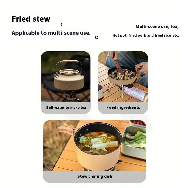 ชุดหม้อและกระทะสำหรับตั้งแคมป์ - Camping Cooking Cupboard บทวิจารณ์และราคา