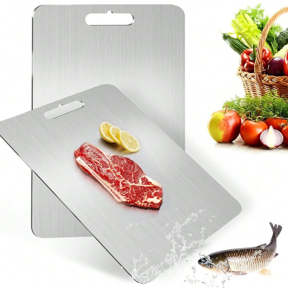 แผ่นตัดสแตนเลส 304 สำหรับครัวแ - Camp Cutting Board บทวิจารณ์และราคา