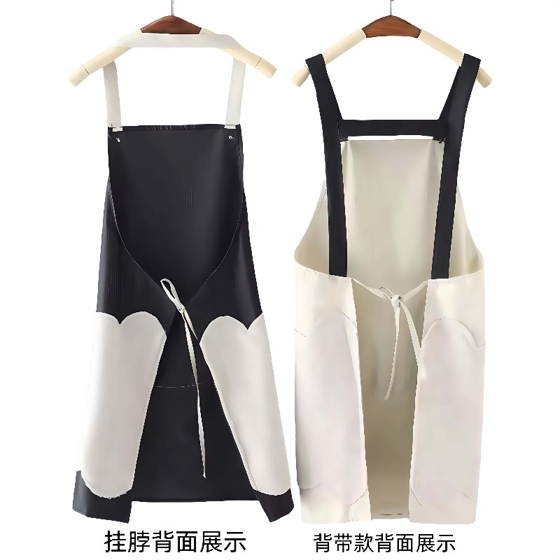 ใหม่กันน้ำกันน้ำมัน PVC ผ้ากัน - Camping Cooking Apron บทวิจารณ์และราคา