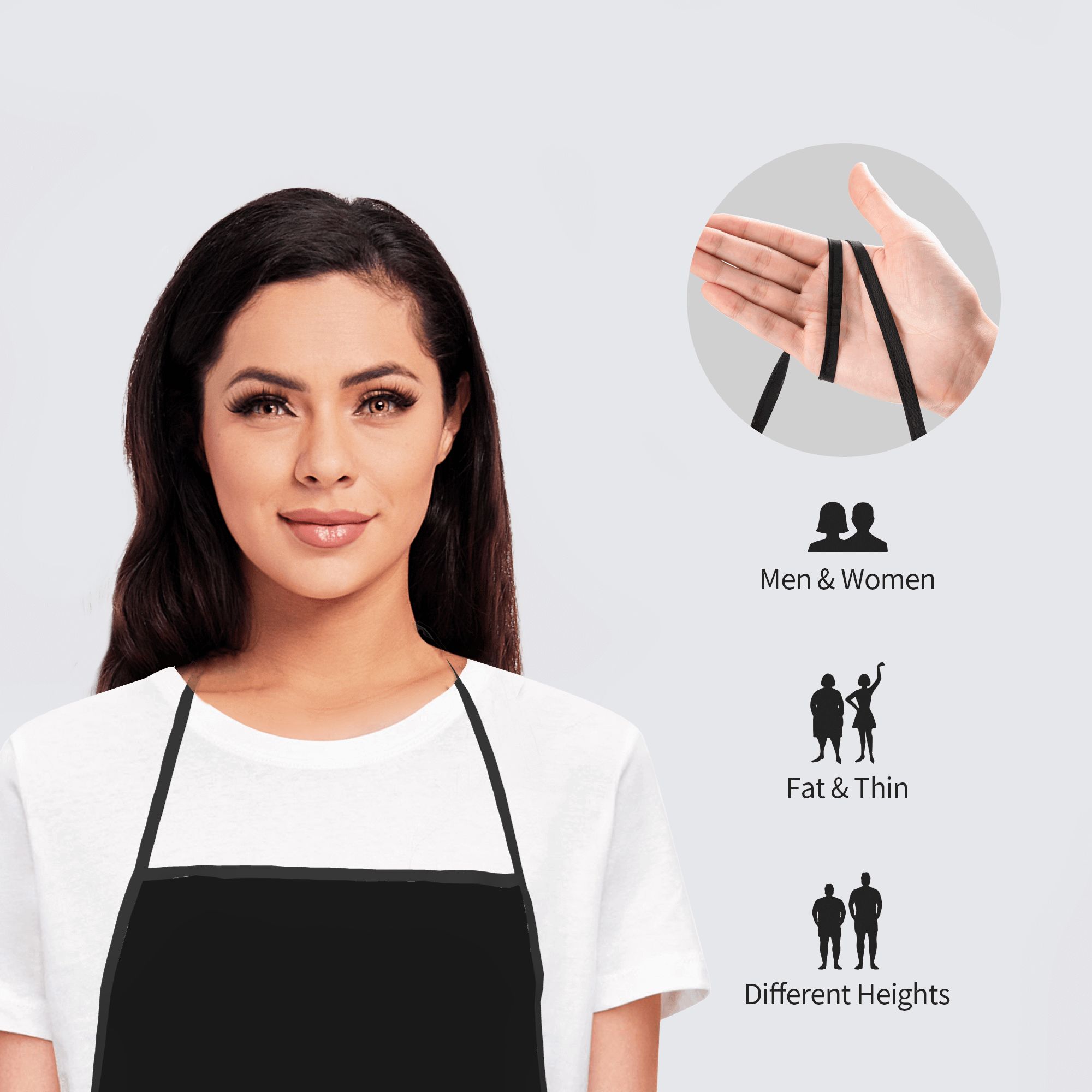 ผ้ากันเปื้อนเชฟลายแมวเหมียว สำ - Camping Cooking Apron บทวิจารณ์และราคา