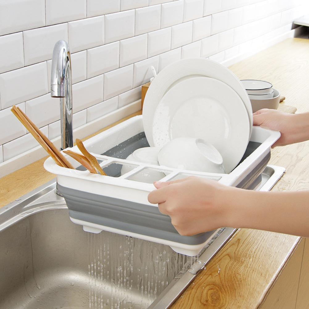 ชั้นวางจานแบบพับได้ ที่คว่ำจาน - Camping Cooking Tray บทวิจารณ์และราคา