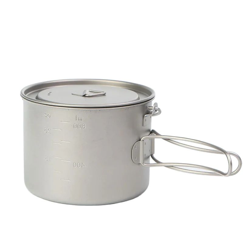 หม้ออาหารปิคนิคไทเทเนียม750มล. - Camping Cooking Ware บทวิจารณ์และราคา