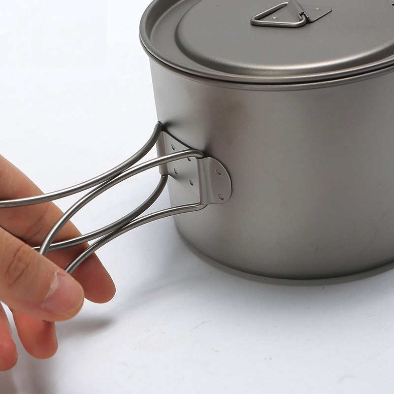 หม้ออาหารปิคนิคไทเทเนียม750มล. - Camping Cooking Ware บทวิจารณ์และราคา