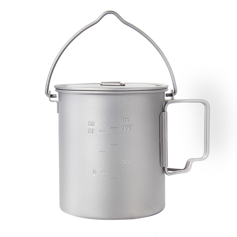 หม้ออาหารปิคนิคไทเทเนียม750มล. - Camping Cooking Ware บทวิจารณ์และราคา