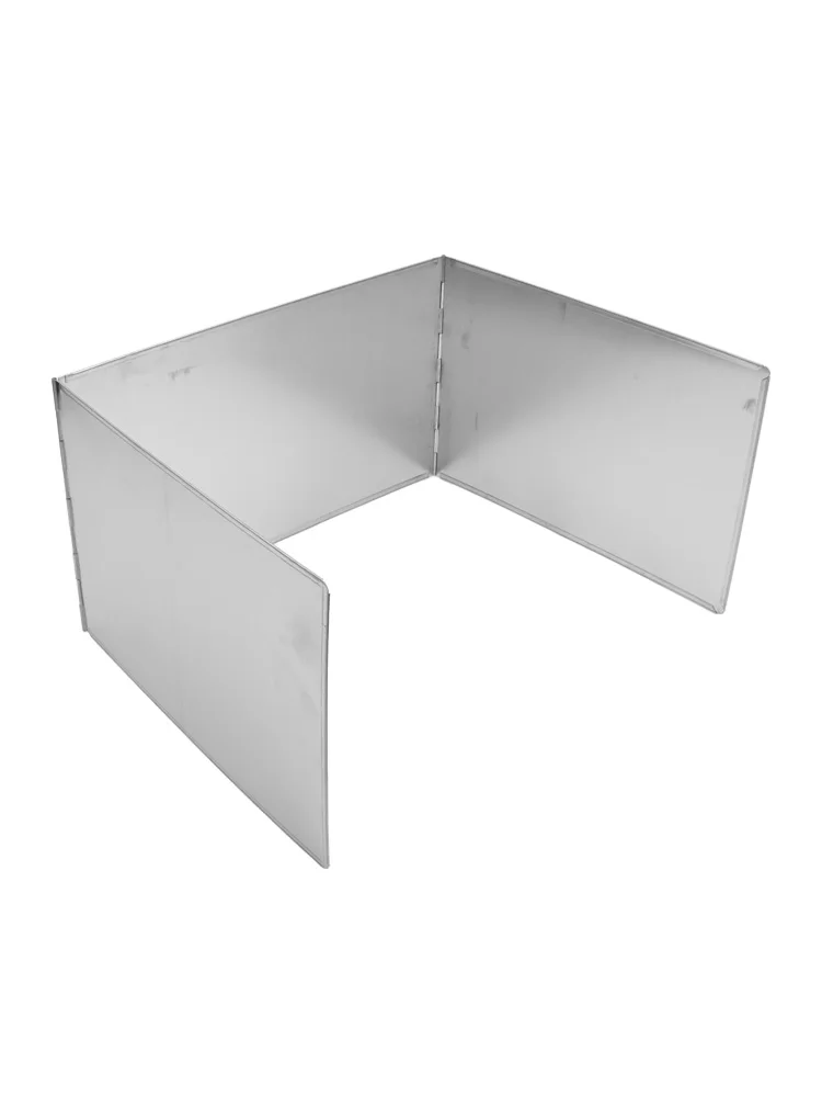 แผ่นบังลมเตาแก๊สแบบพับได้ทำจาก - Camping Cooking Windscreen บทวิจารณ์และราคา
