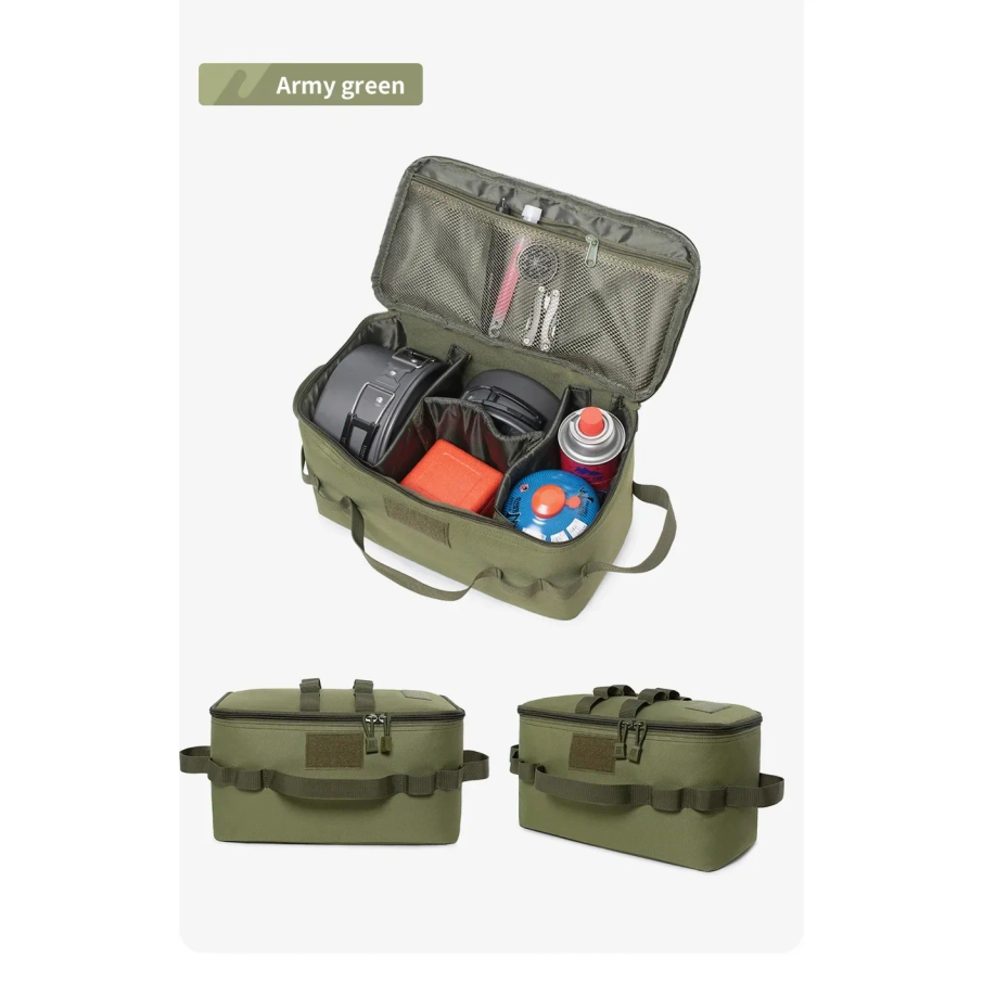 กระเป๋าเก็บของสำหรับตั้งแคมป์ก - Camping Cooking Utensil Set บทวิจารณ์และราคา
