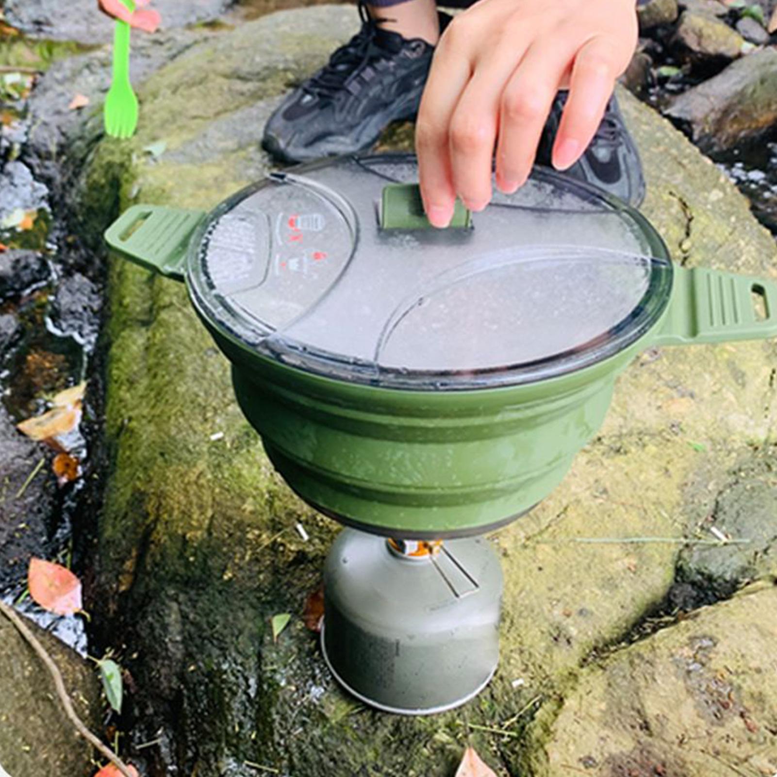 ชุดทำอาหารสำหรับแคมป์ปิ้ง ชุดห - Camping Cooking Dishes บทวิจารณ์และราคา