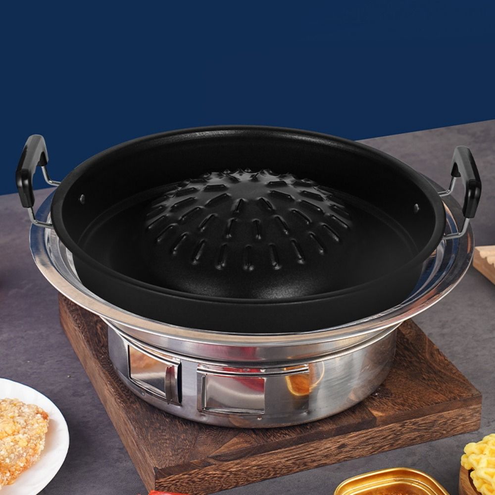 กระทะปิ้งย่างอเนกประสงค์แบบพกพ - Camping Cooking Griddle บทวิจารณ์และราคา