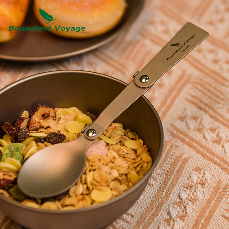 Boundless Voyage Titanium Camp - Camping Cooking And Cutlery Set บทวิจารณ์และราคา