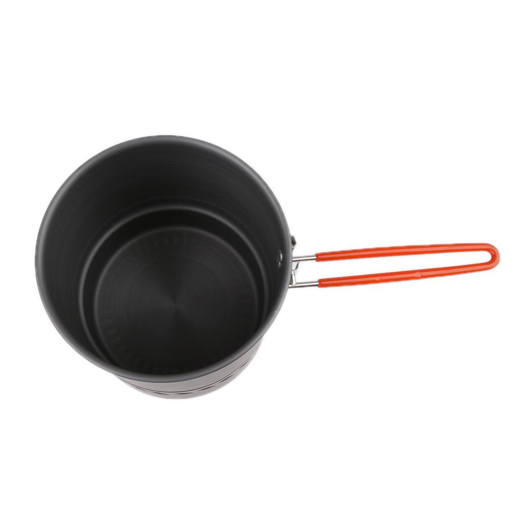 หม้ออลูมิเนียมอัลลอยด์สำหรับตั - Camping Lightweight Cooking Pot บทวิจารณ์และราคา