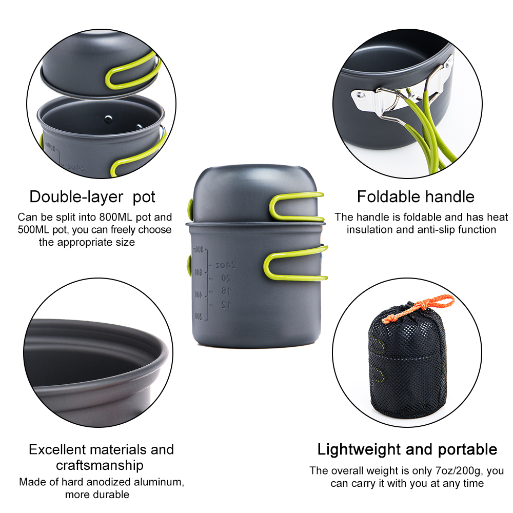 Widesea Ultralight Camping อุป - Camping Cooking Dishes บทวิจารณ์และราคา