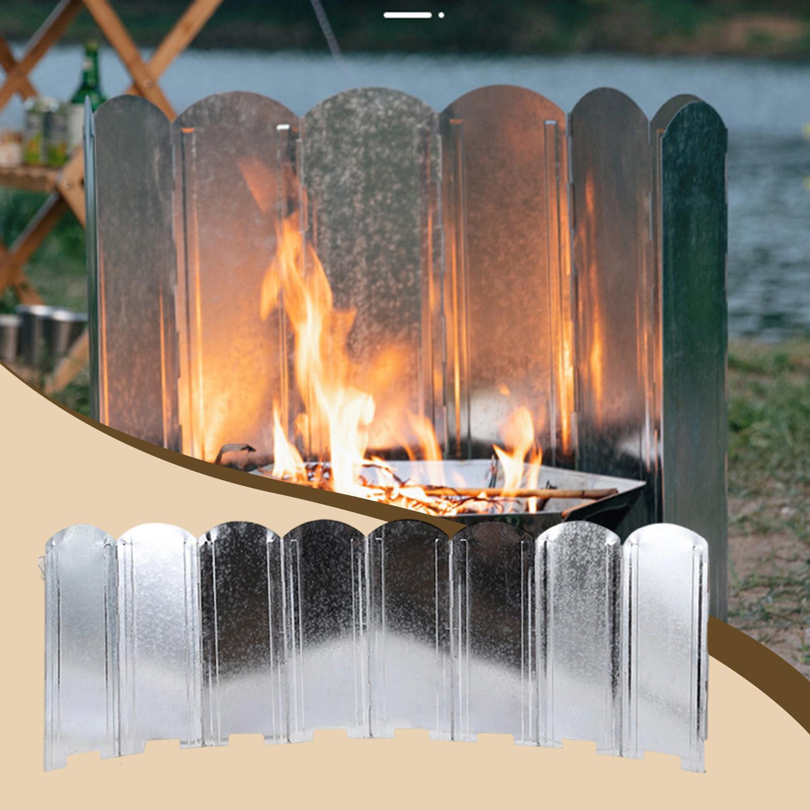 เต็นท์กันลมพับได้สำหรับเตาแคมป - Camping Cooking Windscreen บทวิจารณ์และราคา