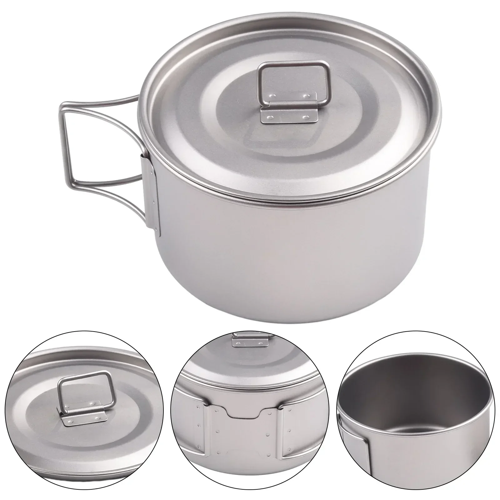 ชามไทเทเนียมพับชาม 450 ml/600  - Camping Cooking Ware บทวิจารณ์และราคา