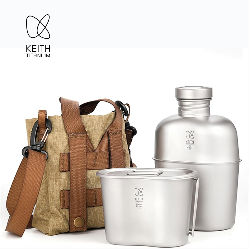 KEITH ชุดอุปกรณ์ทำอาหารและขวดน - Camping Cooking Kits บทวิจารณ์และราคา