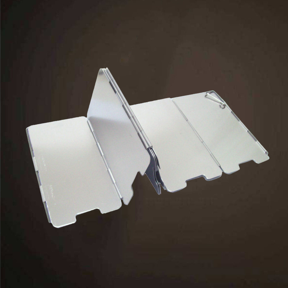 เตาแคมป์ปิ้งแบบพับได้พร้อมแผ่น - Camping Cooking Windscreen บทวิจารณ์และราคา