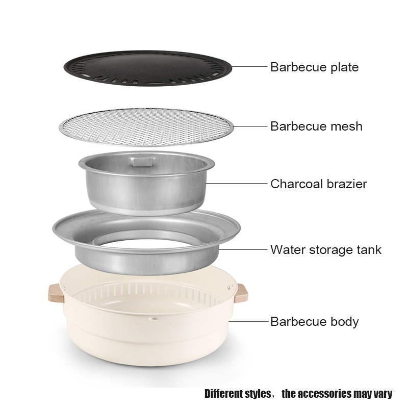 เตาย่างบาร์บีคิวแบบตาข่ายแบบไร - Camping Cooking Cupboard บทวิจารณ์และราคา