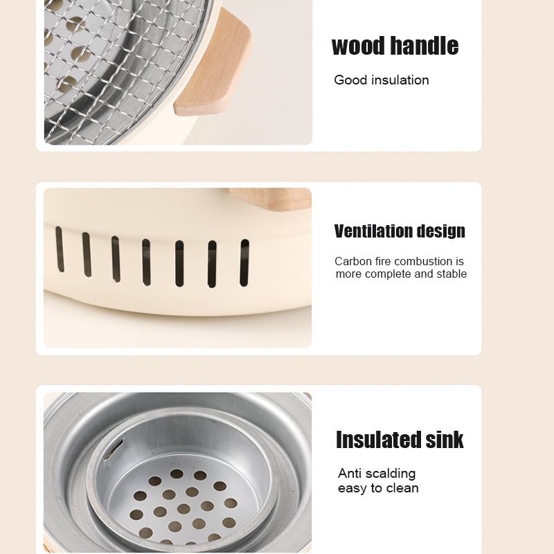 เตาย่างบาร์บีคิวแบบตาข่ายแบบไร - Camping Cooking Cupboard บทวิจารณ์และราคา
