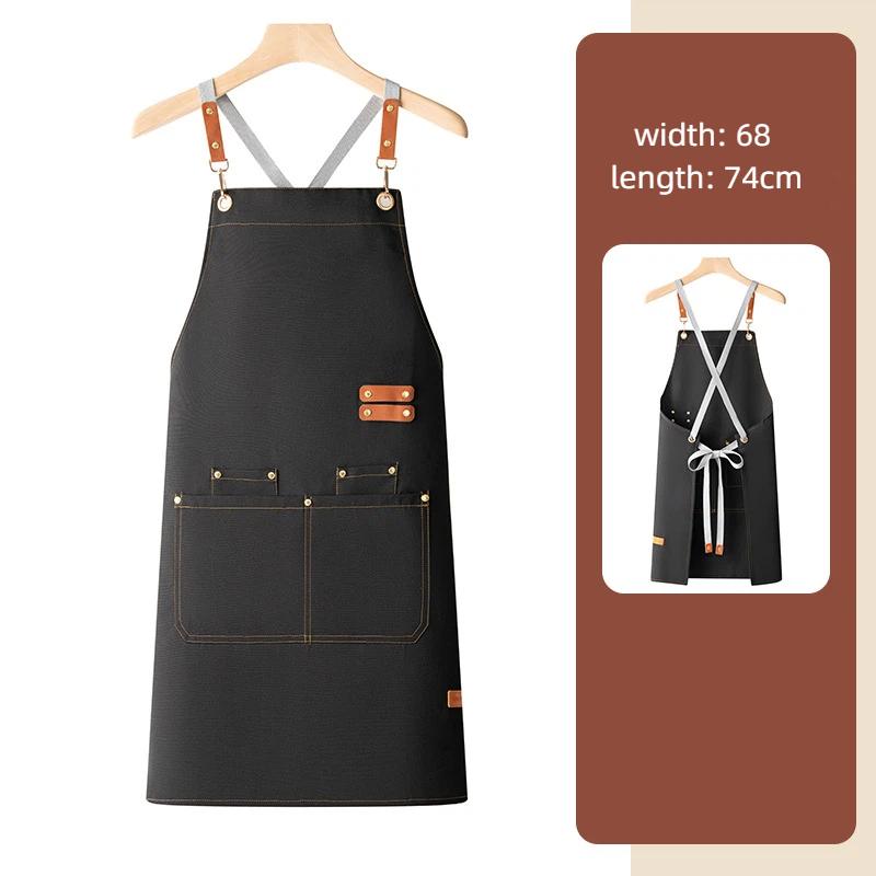 ผ้ากันเปื้อนผ้าใบกันน้ำ พิมพ์โ - Camping Cooking Apron บทวิจารณ์และราคา